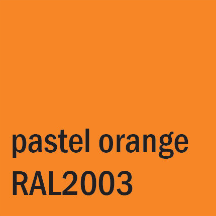 Pastel orange