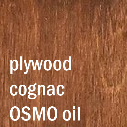 Plywood cognac OSMO oil