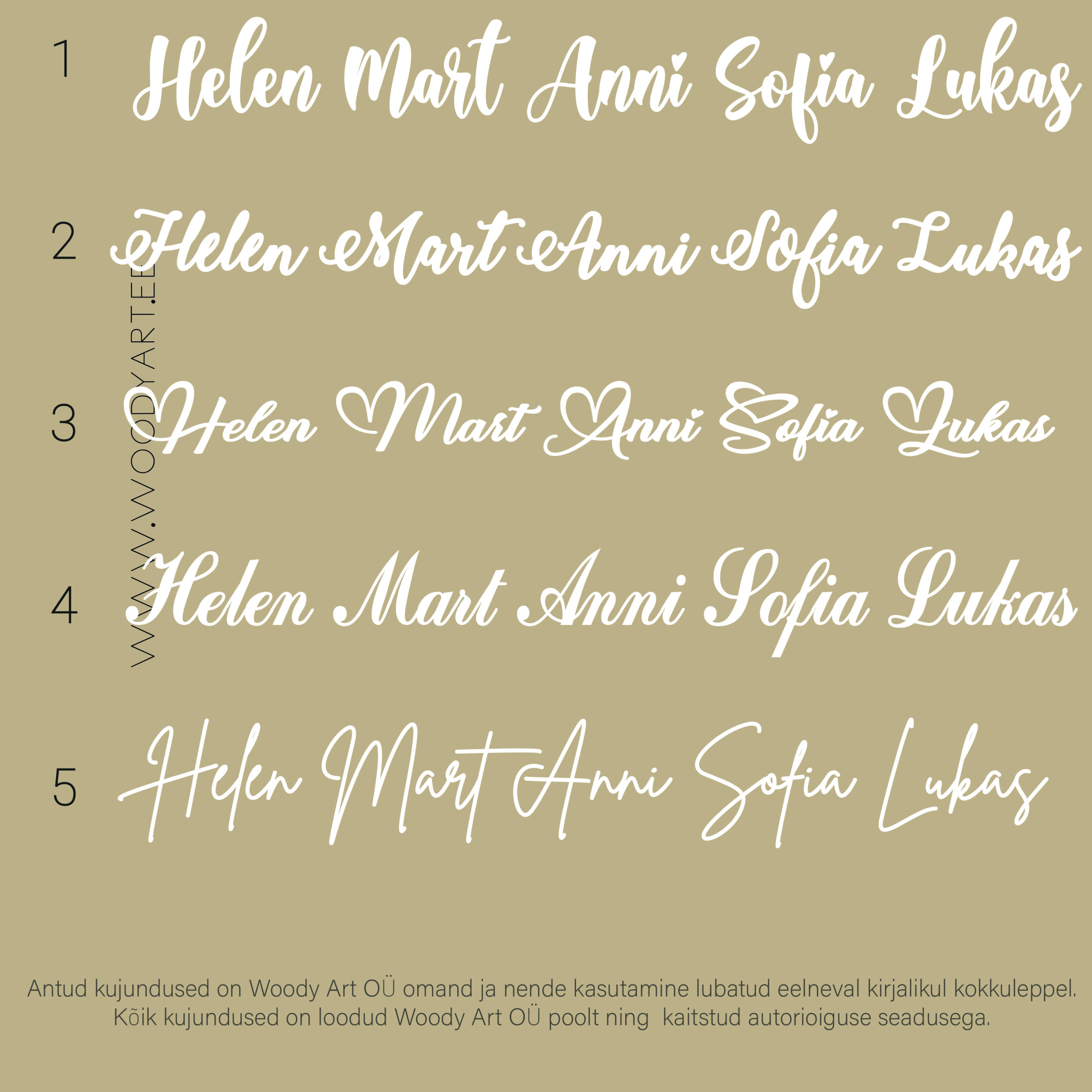 Kohakaart laserlõigatud - Image 12