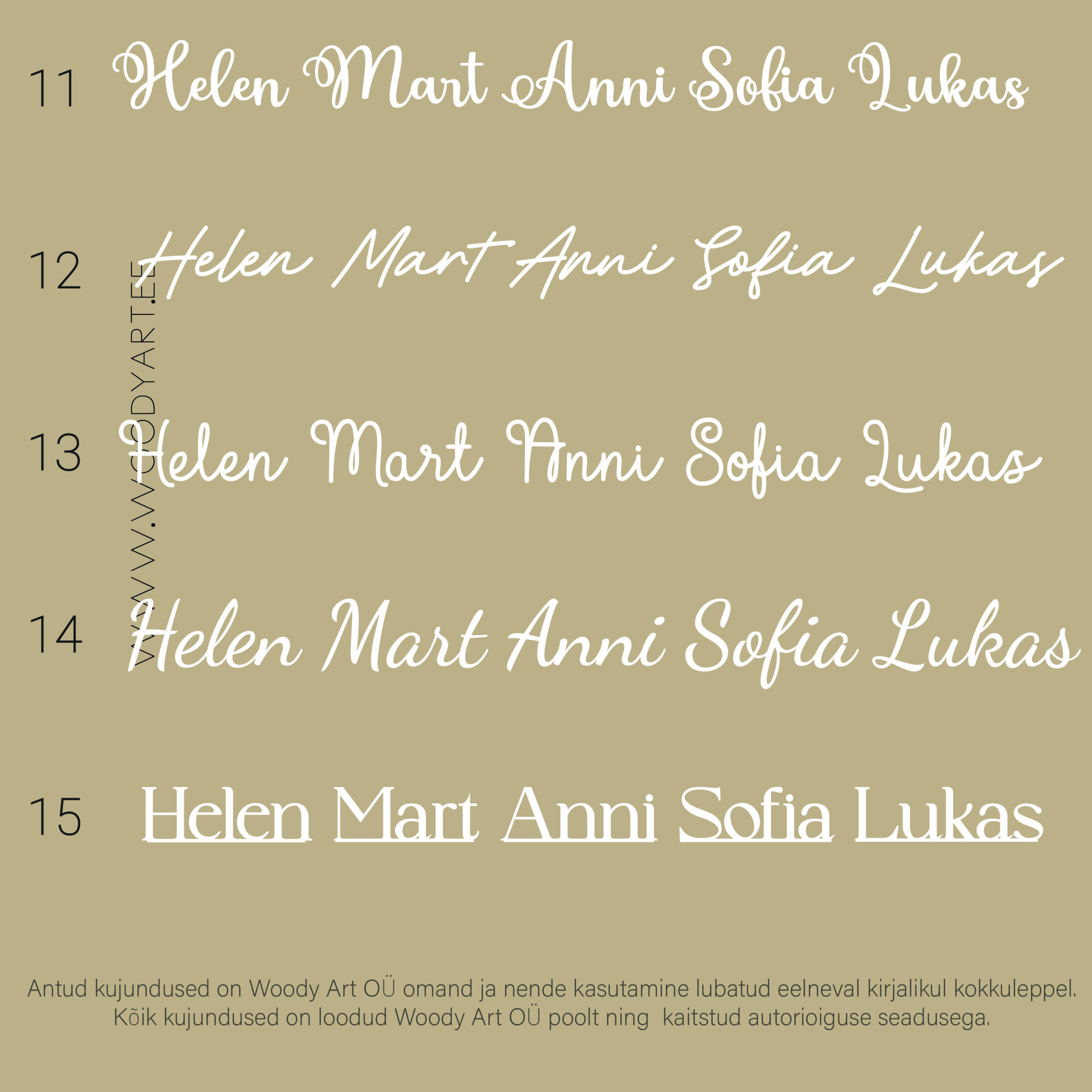 Kohakaart laserlõigatud - Image 14